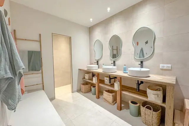 Dormitory bathroom